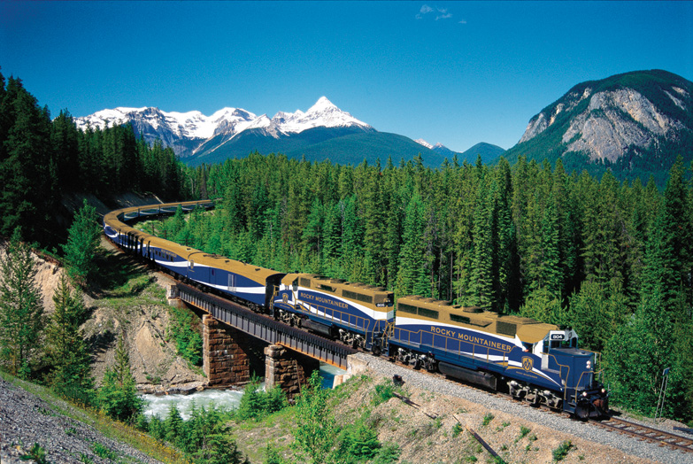 Rocky mountaineer Trains 